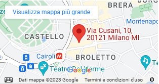 Mappa sede CUSANI (Ufficio Tempo Libero)