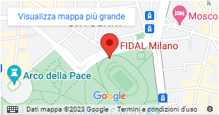 Mappa sede PARCO SEMPIONE - in prossimità dell'Arena Civica
