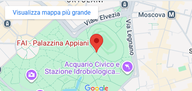 Mappa sede PARCO SEMPIONE - in prossimità dell'Arena Civica